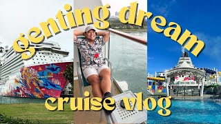 First Time on a Cruise  Resorts World Cruises Genting Dream 4D3N from Singapore to Phuket [upl. by Jolenta]