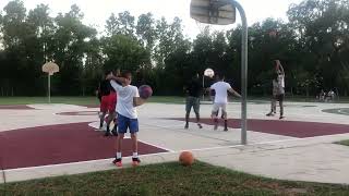 Inniss men playing basketball in lutz Florida 2023 [upl. by Karna]