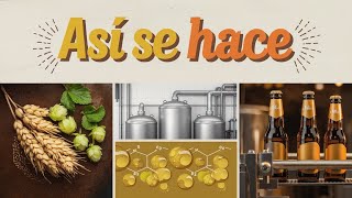 ¡Increíble Descubre Cómo Se Fabrica la Cerveza Paso a Paso [upl. by Berlyn443]