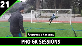 Session 21  Goalkeeper Training  Pro Gk [upl. by Quickman]