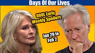 Days Of Our Lives Early Weekly Spoilers Jan 29 to Feb 2 Truth or Dare New Cheaters dool days [upl. by Server]