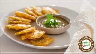 Tostones Fried Plantain Step by Step Recipe [upl. by Obola]