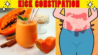 Relieve Constipation With This Powerful Smoothie  FitampFab [upl. by Ddat]