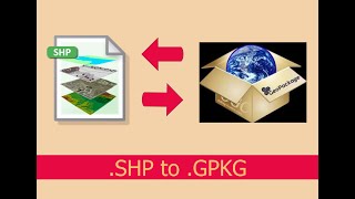 GPKG to SHP amp SHP to GPKG History Differences Conversion on QGIS Geopackage Shapefile [upl. by Ariik]