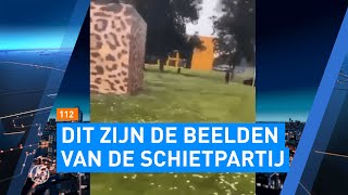 Schietpartij in Amsterdam Zuidoost gefilmd Kom op man catch m [upl. by Rotow]