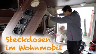 Mehr Steckdosen im Wohnmobil einbauen [upl. by Avlem]