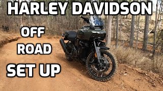 HARLEY DAVIDSON PAN AMERICA off road setup Americas best adv bike [upl. by Bernie]