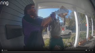 FedEx delivery driver robbed on front porch of Indy home [upl. by Yemirej]