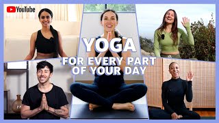 A Full Day Of Yoga Flows in 30 Minutes with yogawithadriene MalovaElena and more [upl. by Roanne997]