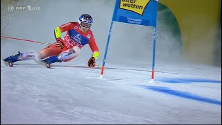 Marco Odermatt Schladming Sieg RTL 2024 ORF [upl. by Milks]