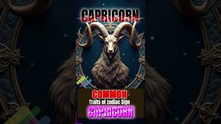 5 Common Traits Of Zodiac Sign quotCAPRICORNquot [upl. by Lusa]