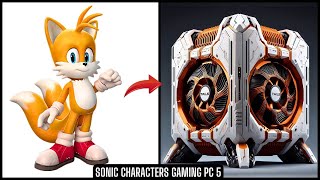 Sonic The Hedgehog All Characters as GAMING PC Part 5 [upl. by Bowes]