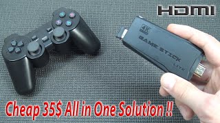 Game Stick Lite 4k  35 Plug n Play HDMI Console Solution [upl. by Annwahsal]