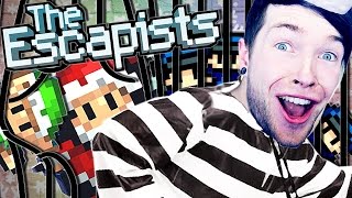 DanTDM The Escapists Jingle Cells 6  ESCAPING CHRISTMAS PRISON The Diamond Minecart [upl. by Ferrand493]