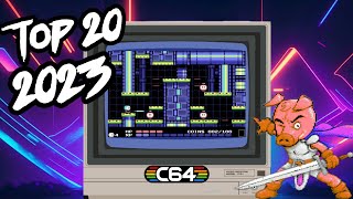 The Very Best C64 Games Released in 2023  Download Links commodore64 c64 c64games [upl. by Arleta]