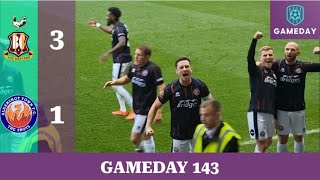 BRADFORD COMEBACK TO AVOID UPSET  Bradford City vs Aldershot Town  Gameday No 143 [upl. by Arhat]