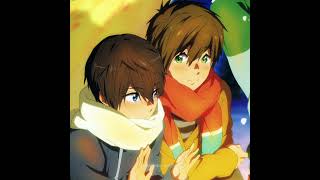 MakoHaru winter Short ver makoharu nanaseharukatachibanamakoto sportanimeanime bl free [upl. by Wordoow]