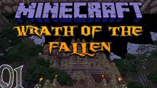 Minecraft Adventure  Wrath of the Fallen w Xisumavoid 1 [upl. by Iznik]