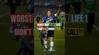 Zanetti didnt pick up the most crucial phone call of his life 🥹💔 shorts [upl. by Llenrag565]