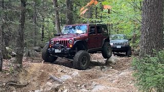 northeast offroading rocky trails [upl. by Aelaza]