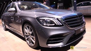 2018 Mercedes S500  Exterior and Interior Walkaround  2017 Frankfurt Auto Show [upl. by Ykcim308]