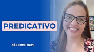 PREDICATIVO  Profa Thais Andrade [upl. by Marelda]