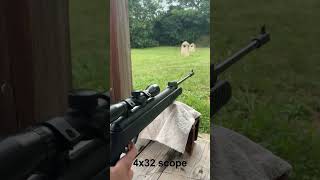 4x32 vs 9x40 scope on Airgun airgun airgunshooting realistic reload scope [upl. by Soloma]