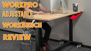 WORKPRO Adjustable Workbench Review The Perfect Addition to Your Workshop [upl. by Gavan833]