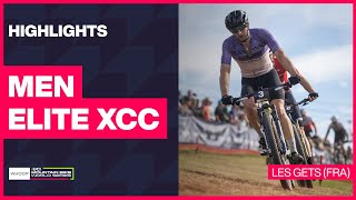 Les Gets  Men Elite XCC Highlights  2024 WHOOP UCI Mountain Bike World Cup [upl. by Nelia]