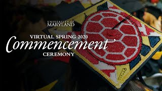 UMD Virtual Spring 2020 Commencement Ceremony [upl. by Dreyer]