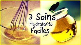 3 Soins Hydratants Maison CheveuxAbimésSecsFrisés [upl. by Saylor421]