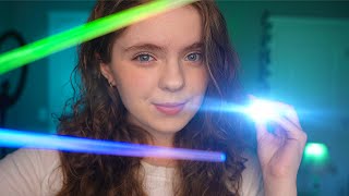 ASMR Eye Exam Roleplay WITH Light Triggers For Sleep amp Tingles  Personal Attention Focus Test [upl. by Enytnoel]