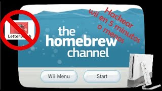 Hackear wii en menos de 5 minutos [upl. by Eerdua]