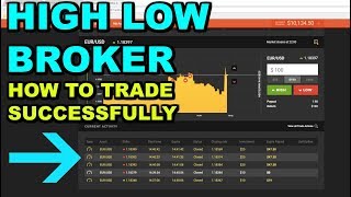 HighLow Broker Trading Session HighLow Broker Review LIVE WEBINAR [upl. by Edmee]