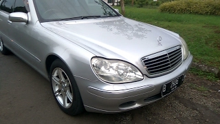 MercedesBenz S320 2001 W220 In Depth Review Indonesia [upl. by Zephaniah472]