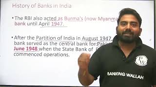 HISTORY OF BANKS CLASS 02 BY ABHIJEET MISHRA SIR [upl. by Llerod]