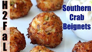 Cajun Cuisine  SOUTHERN CRAB BEIGNETS  How To Feed a Loon [upl. by Nicolai46]