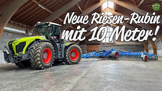 Let’s Drive Xerion  neue Lemken Rubin 101000 🤯 Agritechnica Neuheit  7810 Diaries in 4K [upl. by Oivalf]