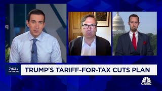 Replacing taxes with tariffs Breaking down Trumps tarifffortax cuts plan [upl. by Reseta]