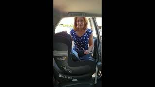 How to fit Cybex Sirona S iSize in a car  Baby Lady [upl. by Wincer]