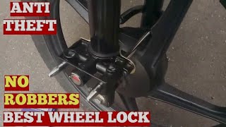 How To Protect Your Motorcycle The Best Wheel Locks to Keep Your Bike Safe [upl. by Adliwa252]