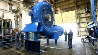 The Fabrication and Assembly of an 85MW Francis Turbine at Ebco Industries [upl. by Drais144]