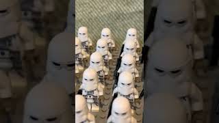 Lego Snowtrooper Battalion ✨ lego starwarslego starwars [upl. by Woothen637]