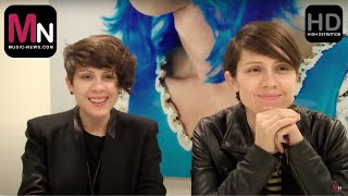 Tegan and Sara  Interview  Heartthrobs  7th February2013  MusicNewscom [upl. by Salkcin]