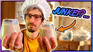 I Made Junket Pudding Vintage Dessert  Cooking With Ant [upl. by Chadbourne539]