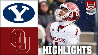 Oklahoma Sooners vs BYU Cougars  Full Game Highlights [upl. by Etirugram]