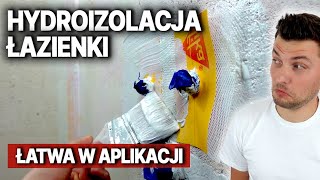 HYDROIZOLACJA ŁAZIENKI OD A DO Z  FOLIA W PŁYNIE SIKA  DOMINIKMALUJE [upl. by Akenat361]