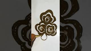 Newbeautifucutemehandi design2024 mehndi henna easy latestmehandi trendigdesign viralshortYT [upl. by Nothgierc809]