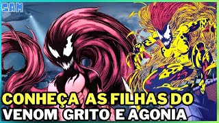 AS FILHA DO VENOM GRITO E AGONIA AS VILÃS MAIS SOMBRIAS DA MARVEL [upl. by Fionnula]