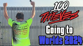 100 Thieves Force The Biggest Upset in LCS History [upl. by Nnayram]